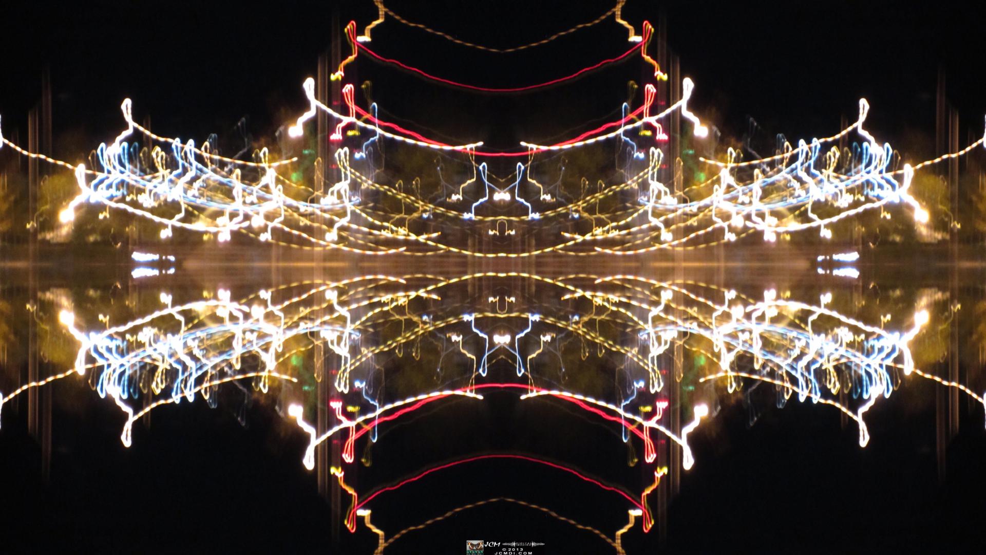 Quadroscopic art made from a still image � Filming Coyotes at WalMart
